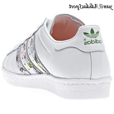 adidas superstar 80s femme blanche